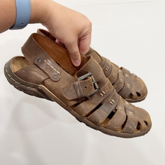 Josef Seibel Logan 70 Men’s Fisherman Sandal Leather Size 44 main image 11